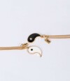 Collares Para Compartir Yin Yang Dorado