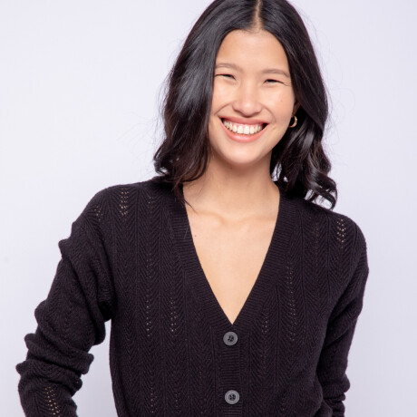 CARDIGAN COMETA Negro