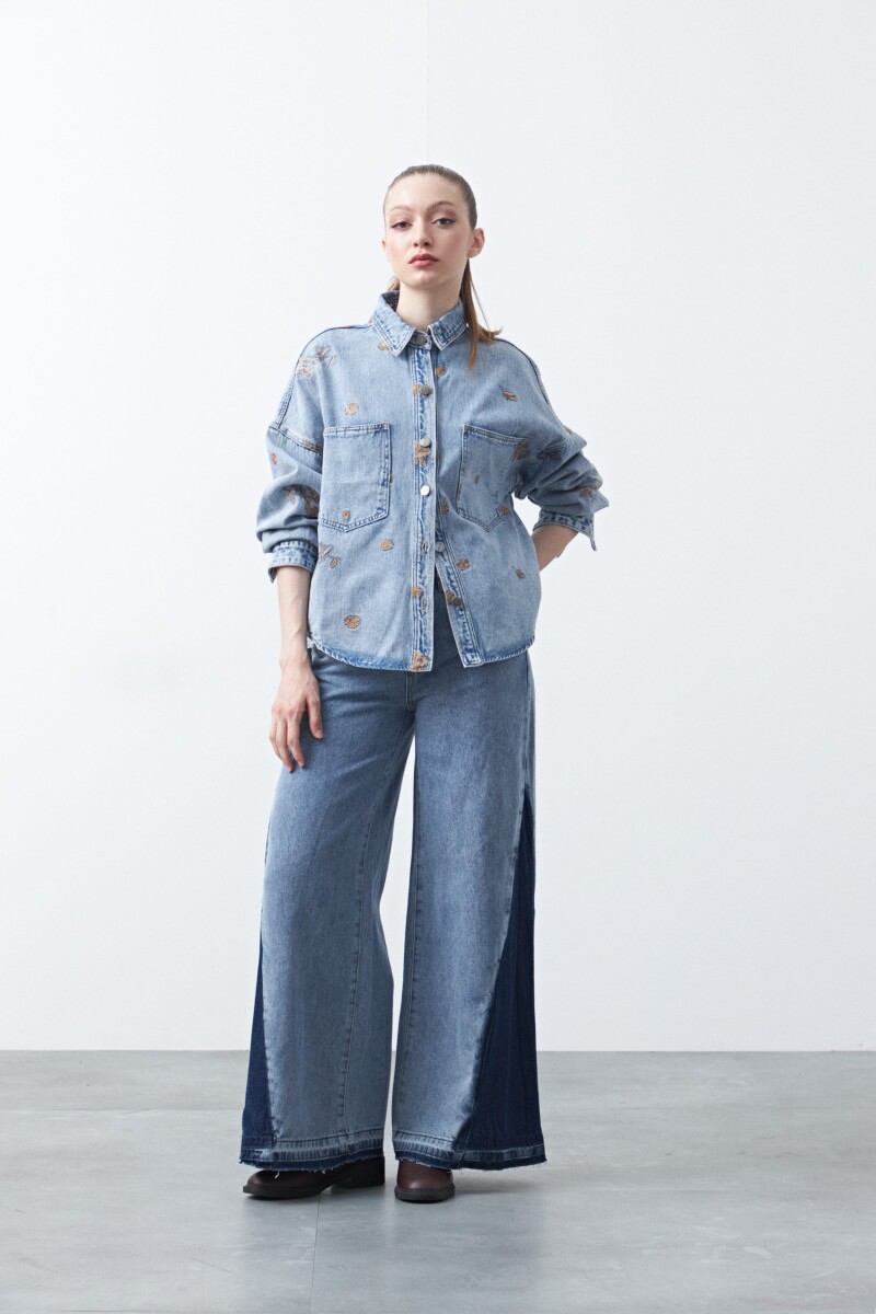 SOBRECAMISA ALONDRA Azul