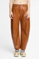 PANTALÓN SILUETA GLOBO Caramelo