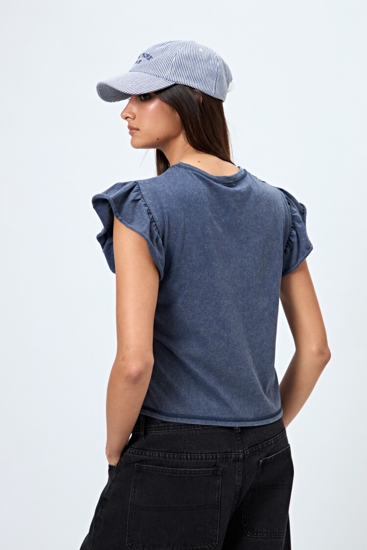 REMERA TIMONA Azul Oscuro