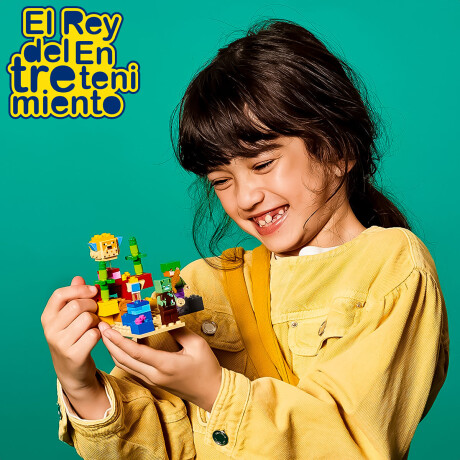 Lego Minecraft 21164 El Arrecife De Coral 92 Piezas Lego Minecraft 21164 El Arrecife De Coral 92 Piezas