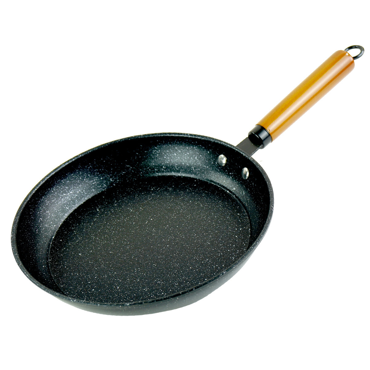 SARTEN METAL 28CM MANGO MADERA 