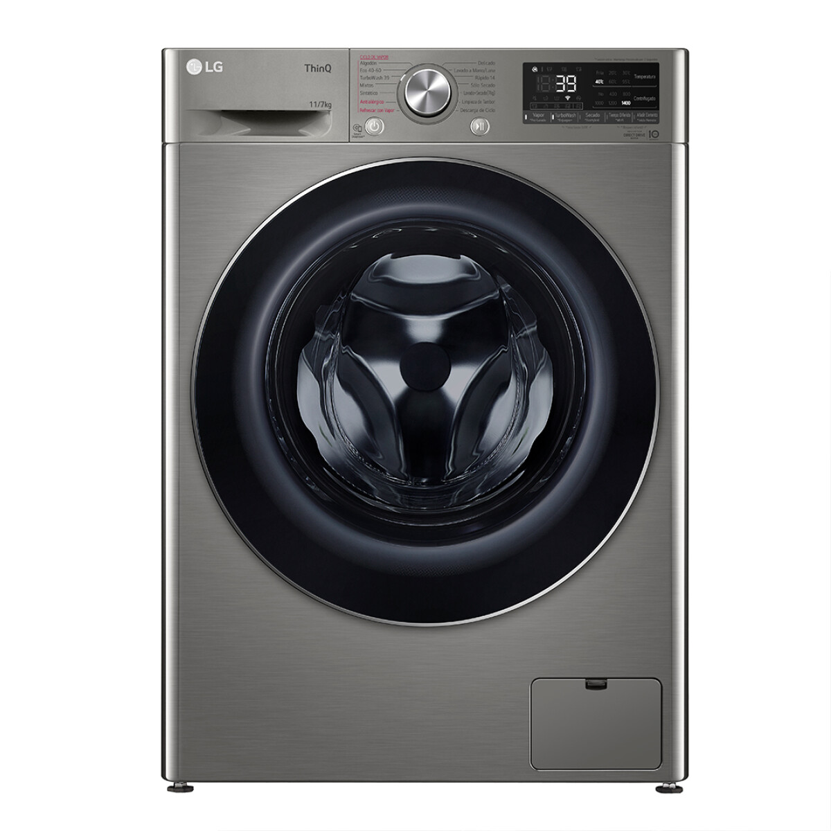 Lavasecarropas LG AI DD™ 11Kg WD11PVC3S6 