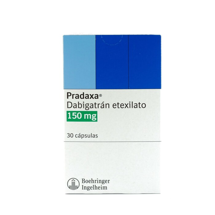 PRADAXA 150 MG. CJ X 30 CÁPS. única