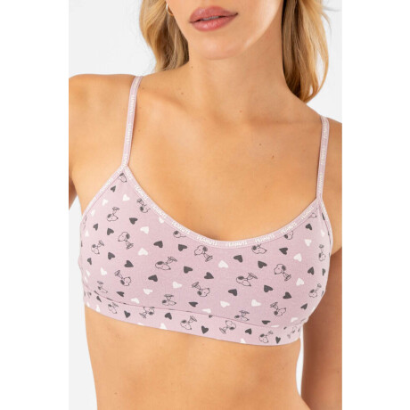 Bralet snoopy comfort Lilac