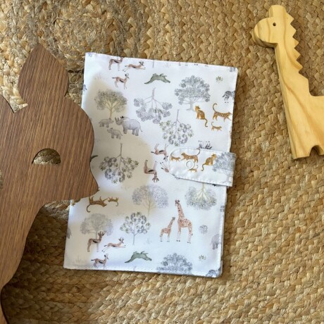 Organizador Carnet Pediátrico Savanna Gris