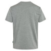 Polo Fjallraven Fox Boxy Logo Tee Mujer Grey-melange