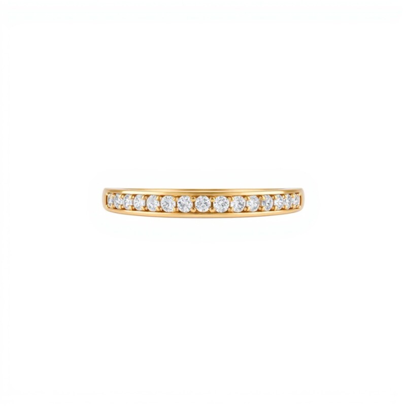 Anillo-Oro bajo-Piedra zirconia-AN8016 conpiedra