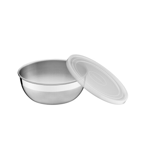Juego 3 bowl redondos inox. con tapa "FREEZINOX" -TRAMONTINA TF0279