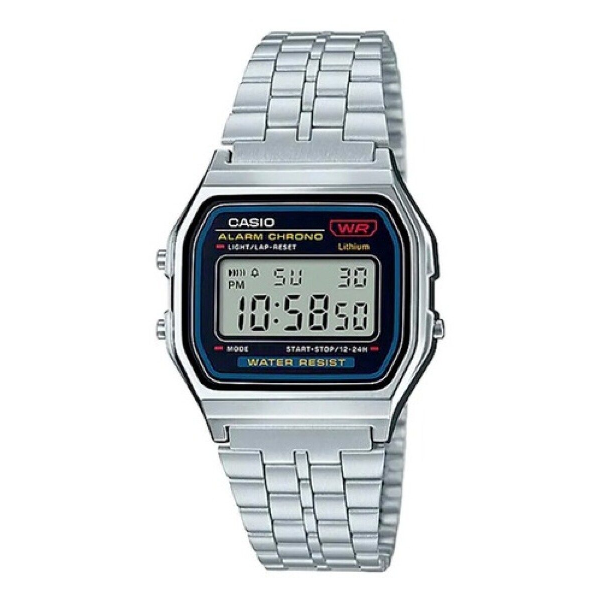 Reloj digital dultifunción Casio Resistente al agua 