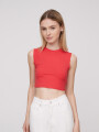 Tops Penikala Rojo Coral