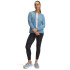 UA Launch Ankle Print Tights-BLU BLK-009