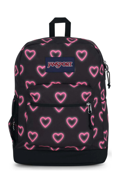 MOCHILA CROSS TOWN PLUS HAPPY HEARTS BLACK