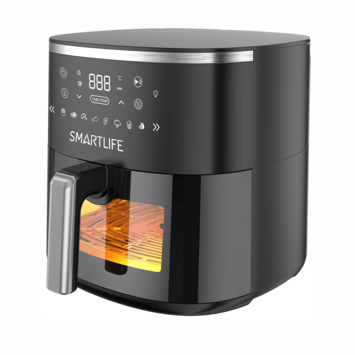 Freidora Sin Aceite SMARTLIFE SL-AFDV006 1700W Capacidad 6L 