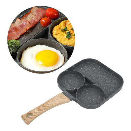 Set Sartén 3Divisiones + Utensillos 12Pzs + Cepillo p/lavado Gris