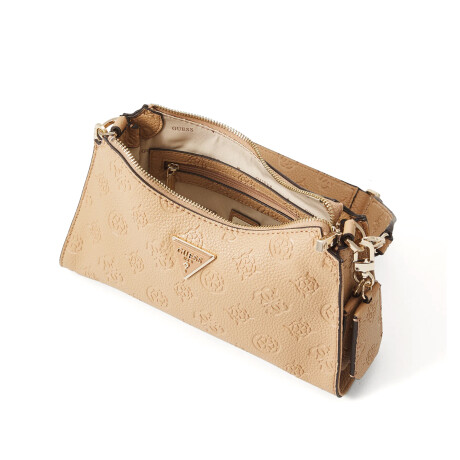 Cartera Guess Cresidia Beige 0
