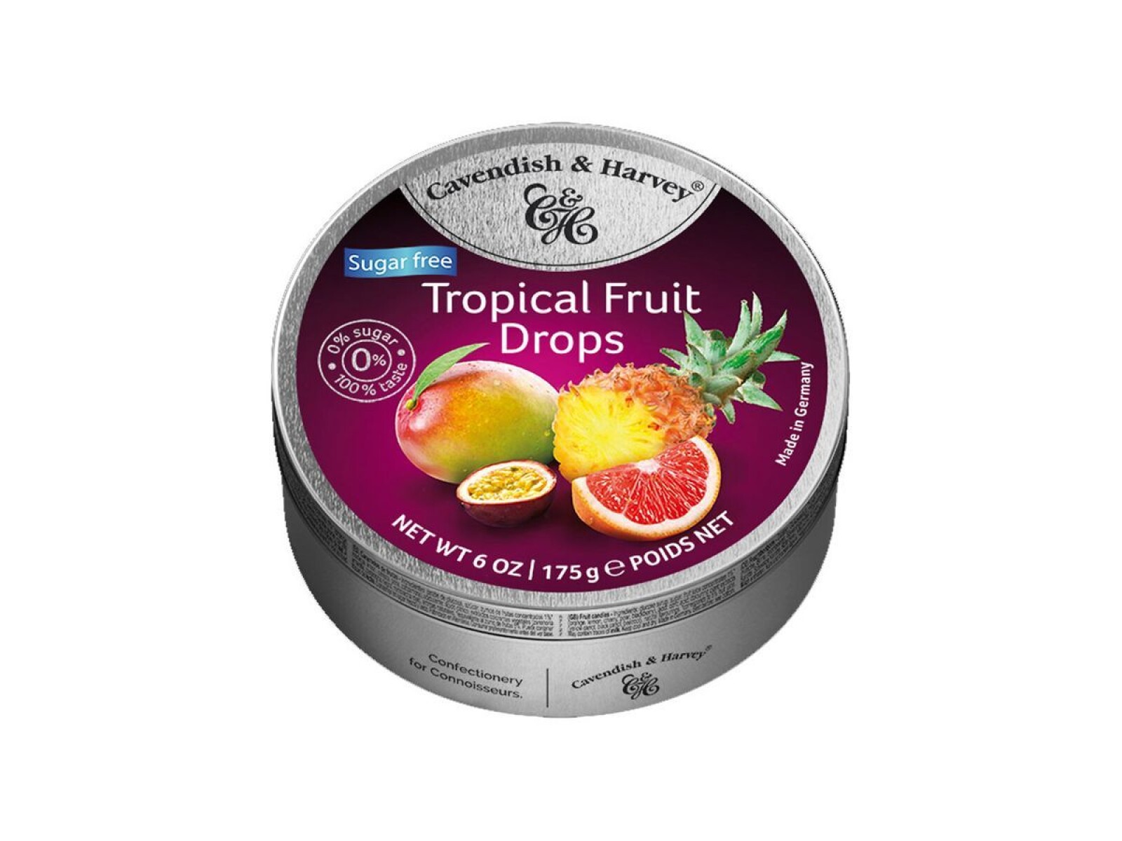 Caramelos Cavendish Frutos Tropicales Light 175GR 