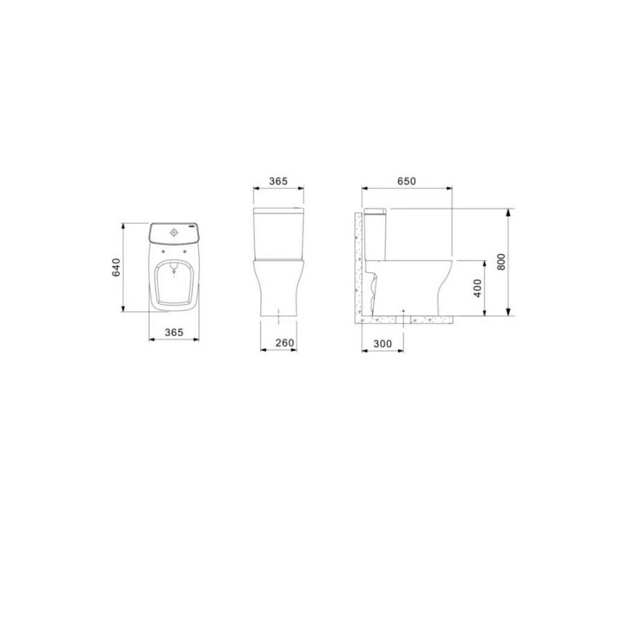 Inodoro Largo Boss Inodoro Largo Boss