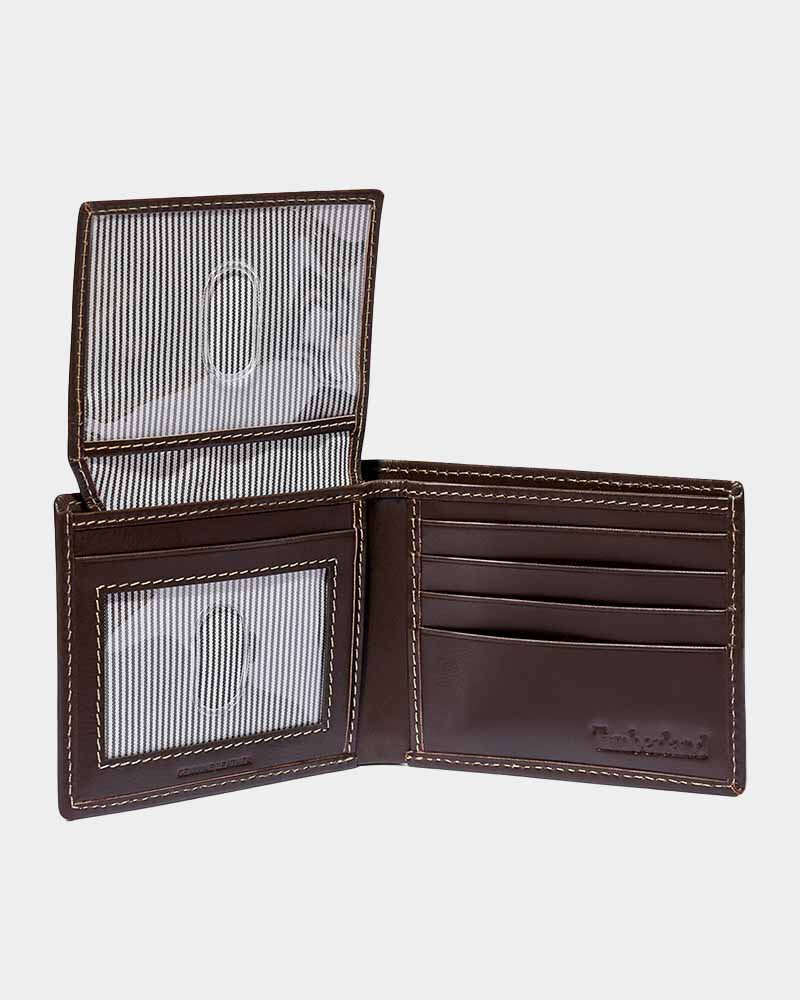 Billetera Smooth Passcase Hombre Brown