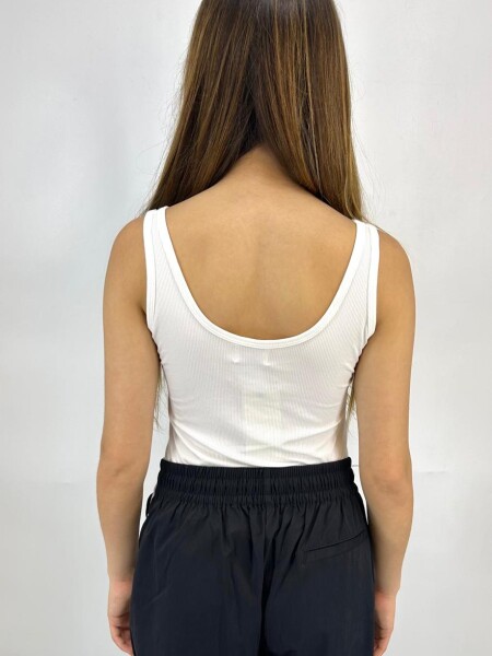 MUSCULOSA SLOWLY 1084 BLANCO