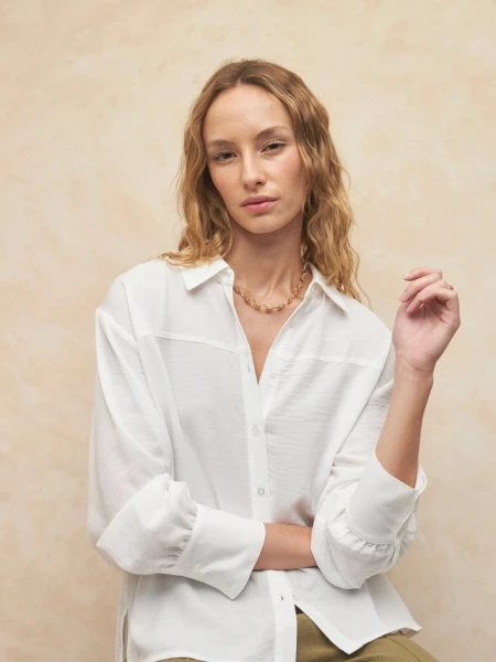 CAMISA ALLIE MAHILOS BLANCO