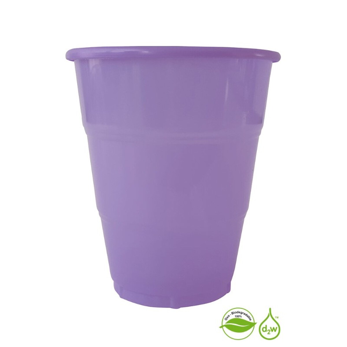 Vaso Biodegradable 210ml x10 - Lila 