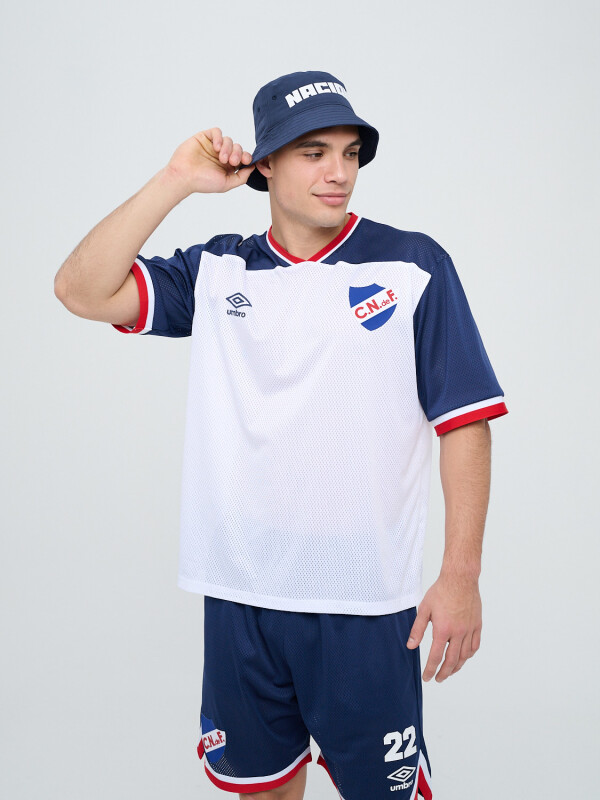 REMERA MATCH Nacional Hombre Blanco