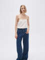 Pantalon Levannia Azul Medio