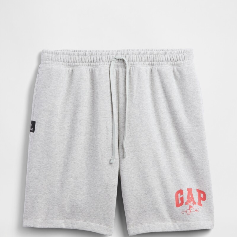 V-DIS DISNEY X GAP SHORT HEATHER GREY