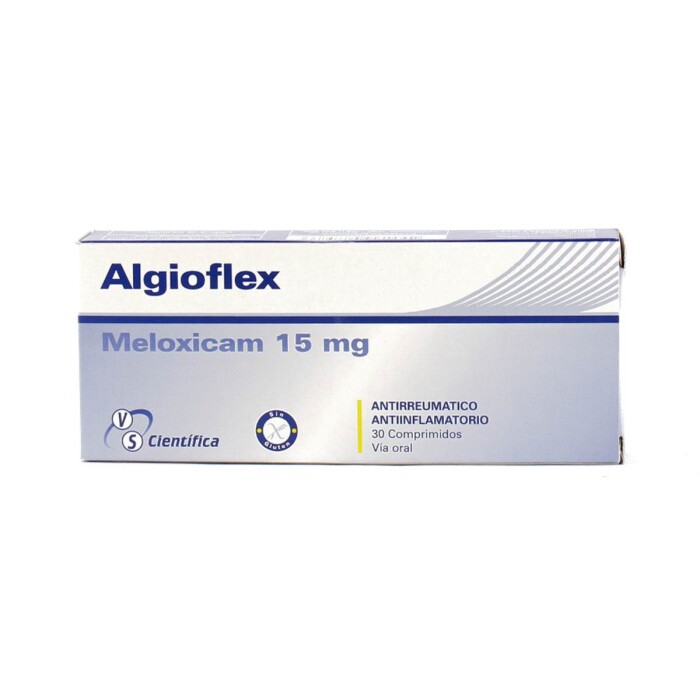 ALGIOFLEX 15 MG. CJ X 30 COMP. única
