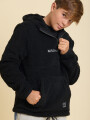 CANGURO M/C KUNAL TEEN ( SHERPA ) RUSTY Negro