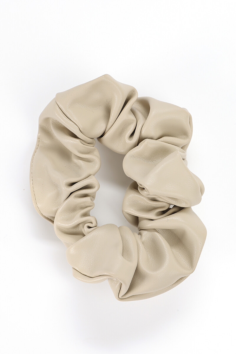 Gomita scrunchie - Beige 