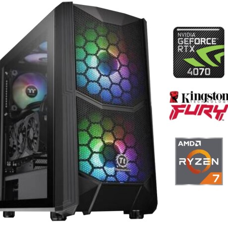 Equipo Gamer Ryzen 7 7700X, 16GB, 1TB Nvme, Rtx 5070 12GB 001