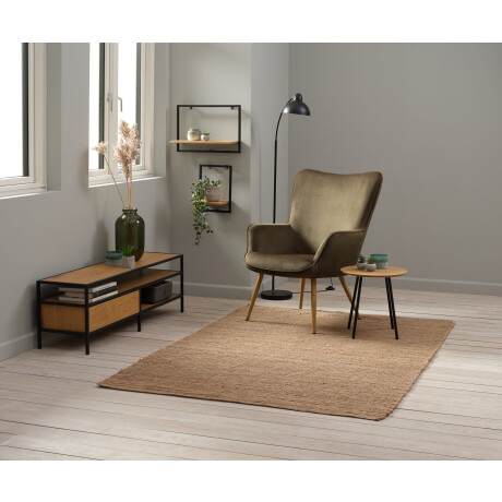Estante Pared Trappedal 2Uds Color Roble