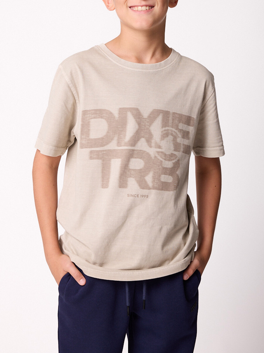 T-SHIRT JAWNI TEEN DIXIE - Hueso 