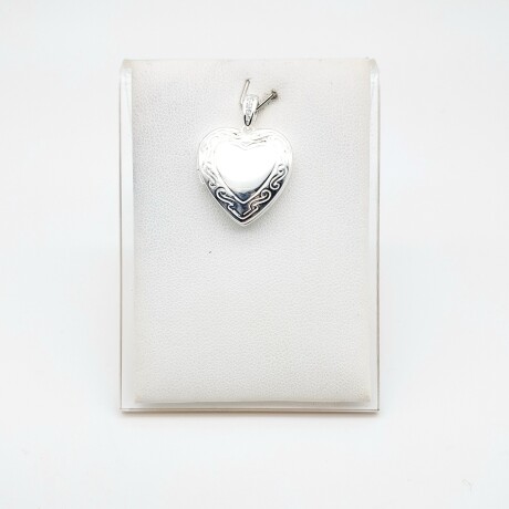 Relicario de plata 925, CORAZON. Relicario de plata 925, CORAZON.