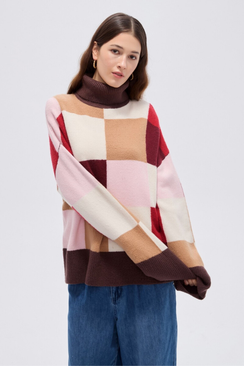 Sweater Cubo - Estampado 2 