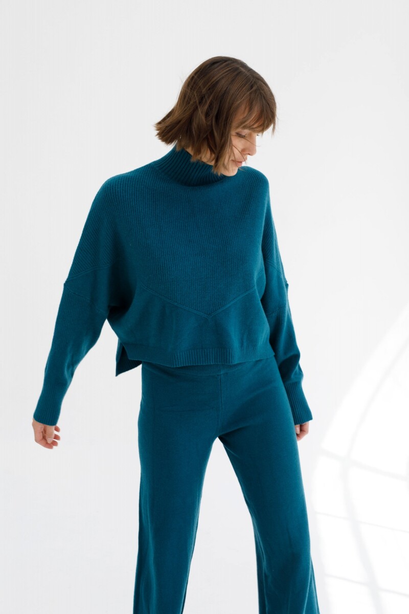 Sweater Brisa Petroleo