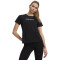 UA W HWT SCRIPT SS-BLU BLK