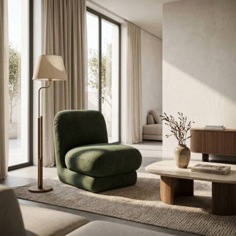 Butaca Soft - Tela Microfibra C248 (Verde)