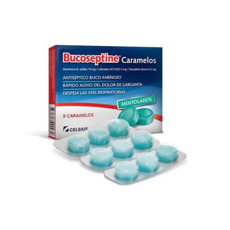 Bucoseptine Caramelos x 9 CAR Bucoseptine Caramelos x 9 CAR