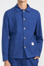 SEERSUCKER JACKET Blue