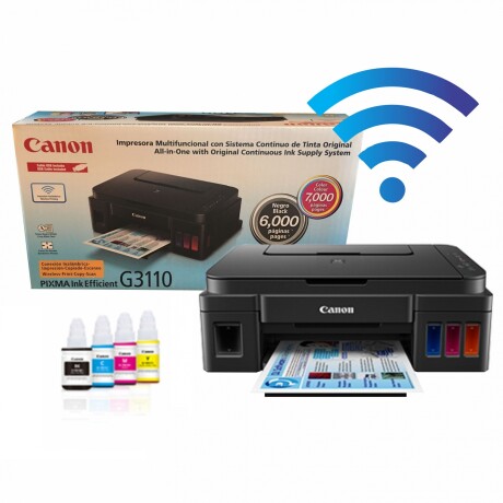 Impresora Canon Multifunción Pixma G3110 Wifi 001