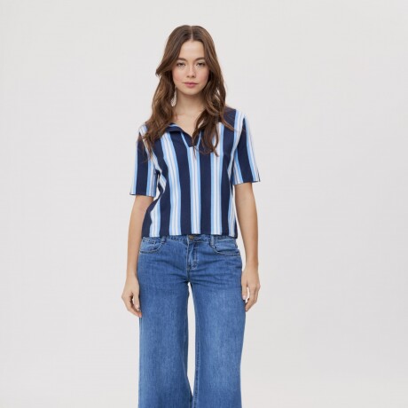 REMERA FEVORA Azul Marino