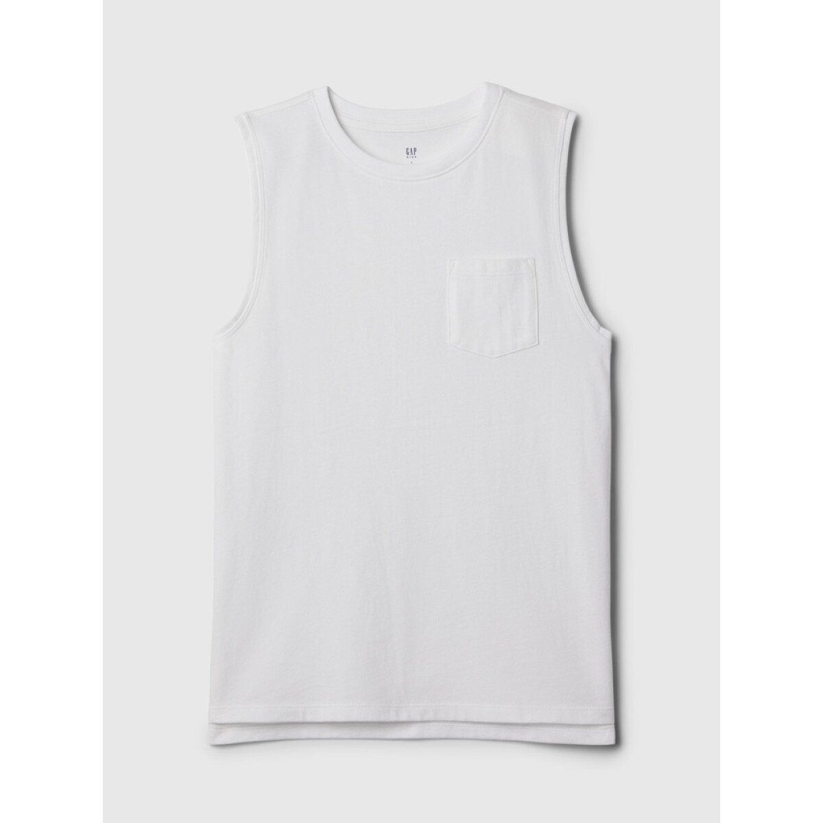 MUSCLE TANK - OPTIC WHITE 