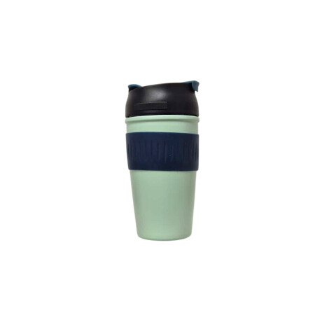 Vaso térmico con tapa hermética 450ml Verde