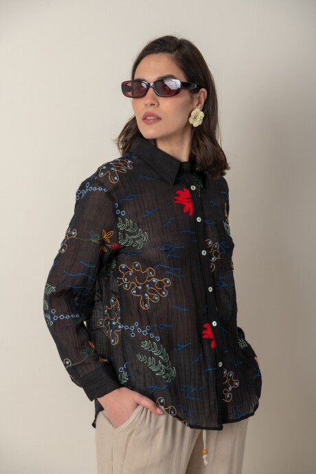 CAMISA MAR Negro