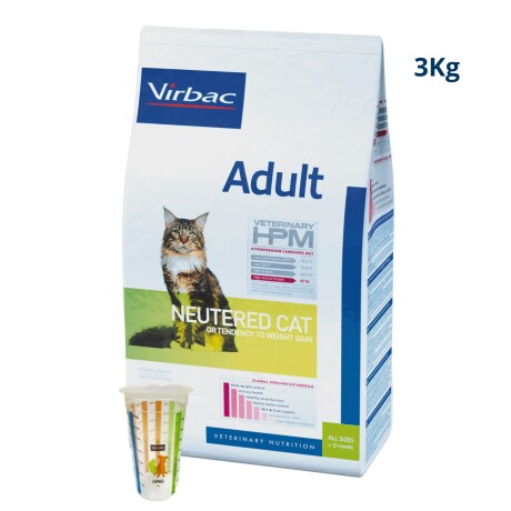 HPM GATO ADULTO CASTRADO 3 KG Hpm Gato Adulto Castrado 3 Kg