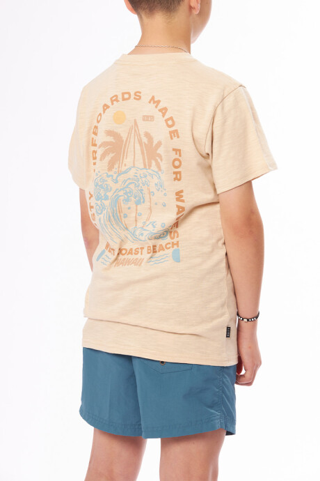 T-SHIRT AKOS TEEN RUSTY Ocre